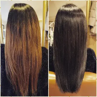 ロング カラー spa hair  ark 富井直美のヘアスタイル