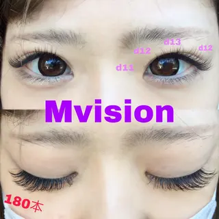 マツエク・マツパ M visionのマツエク・マツパデザイン