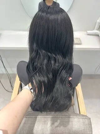 ロング カラー チアキ ジュリのヘアスタイル
