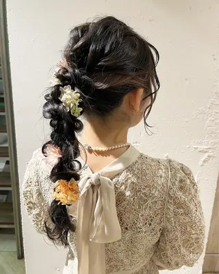 ヘアアレンジ サソウ ユリエ🥥のヘアスタイル