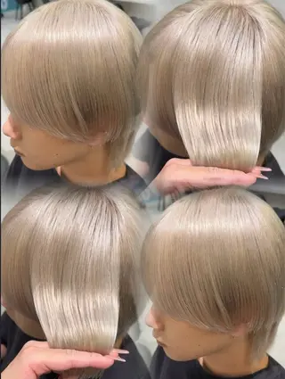 カラー みのた SKILL渋谷のヘアスタイル