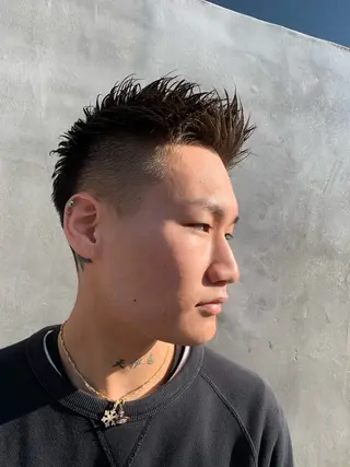 ショート メンズ メンズカット/パーマ 福島区SOSOのヘアスタイル