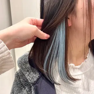 韓国レイヤー 暖色カラー/さくらのヘアスタイル