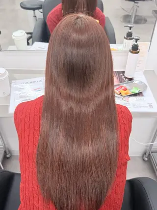 ロング カラー 艶髪カラー/ LoLo. ユキナのマツエク・マツパデザイン