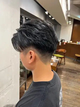 ショート メンズ stance所属・山梨 慶斗のヘアスタイル