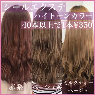 ロング カラー パーマ ヘアアレンジ 八巻 晴香のヘアスタイル