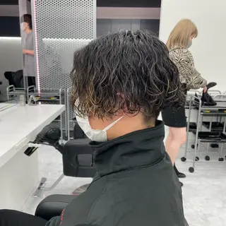 ショート カラー パーマ 🔷横浜/メンズ TAKUMI🔷のヘアスタイル