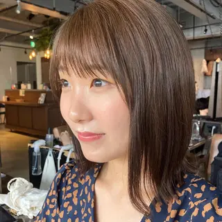 ミディアム カラー mit by tree吉祥寺所属・パーソナルカラー 美容師國分優太のその他イメージ