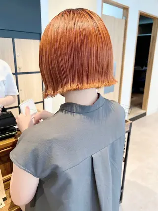 ミディアム カラー 🎀オタク美容師艶髪 カラーERINA🎀のヘアスタイル