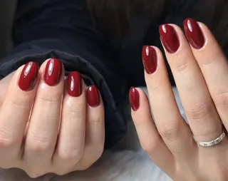 ネイル By moonネイル 🌷ワンホン/韓国風のネイルデザイン