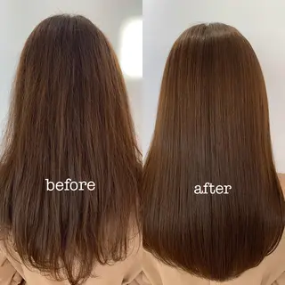 ロング カラー 渋谷ブリーチカラー 韓国ヘアyuikoのヘアスタイル