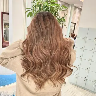 ロング カラー ヘアアレンジ 🌹TikTok4万 フォロワー🌹AKIのヘアスタイル