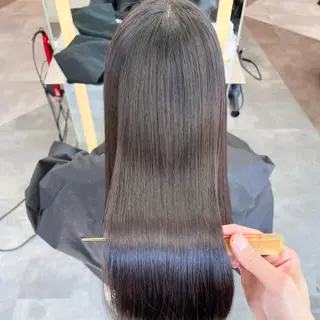 ロング ケアカラー/縮毛矯正 /レイヤー/板垣光采のヘアスタイル