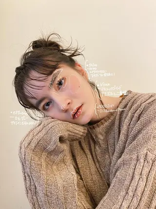 モリモト サナのヘアスタイル