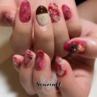 ネイル 小尾 栞のネイルデザイン