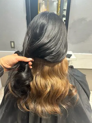 カラー ハイトーン ayane💖のヘアスタイル