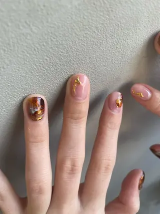 ショート ネイル SALON VILLAGE AOYAMA 2nd.所属・NAKAMURA HARUKAのネイルデザイン