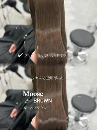 ロング カラー 上品モテヘア🩶 karen🩶のヘアスタイル