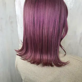 セミロング カラー 🎀 原宿/ブリーチ 🎀　♡Reina♡のヘアスタイル