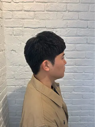 ショート メンズ 暗髪/ YU-KIのヘアスタイル