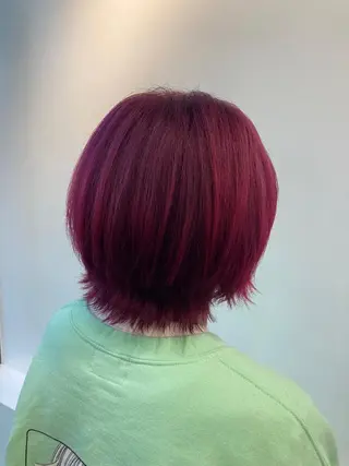 ショート MiRI💜地毛級 エクステ✖似合わせ技のヘアスタイル