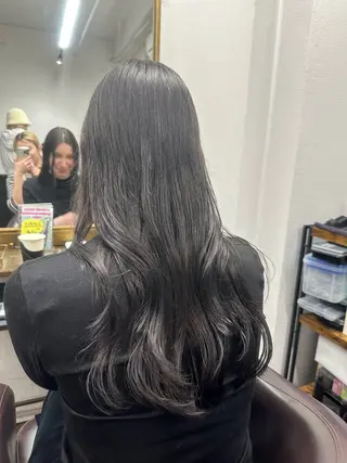 ロング カラー 透明感カラー/外苑前 /MIRAI🇰🇷のヘアスタイル