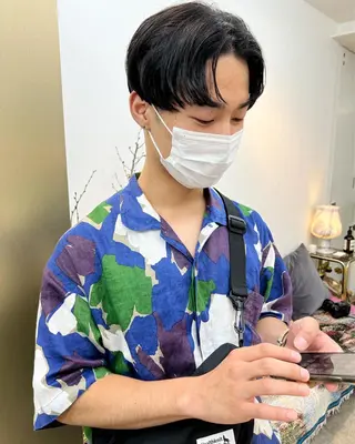 ショート カラー パーマ ヘアアレンジ メンズ 【池袋/スパイキー ショート】ⓝⓘⓜⓤのヘアスタイル