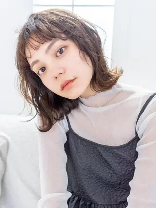 ミディアム EIGHT札幌 🩷Haruka🩷のヘアスタイル