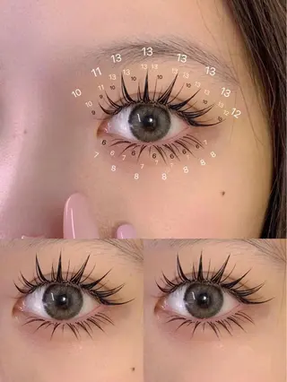 マツエク・マツパ Eyelash foisalonのマツエク・マツパデザイン