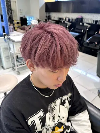 ショート カラー メンズ 🌷︎⸝菅原 美優🌷のヘアスタイル