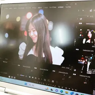 ロング 中野 靖志のヘアスタイル