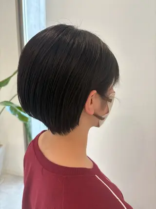 ショート moiBlanc所属・ボブ/ショートボブ/ Aoyagiのヘアスタイル
