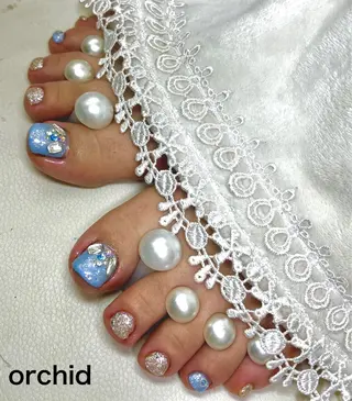 ネイル orchid ♡オーキッドのネイルデザイン