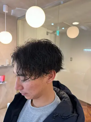 パーマ メンズ Tink　天神店所属・今村賢治/メンズ/ レイヤー✨艶カラーのヘアスタイル