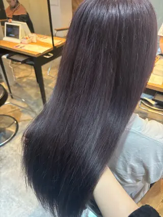 カラー La fith hair liebe 京都駅前店所属・京都駅☆髪質改善 🎀アミ🎀のヘアスタイル