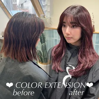 カラー 韓国透明感カラー 🫧SHIHO🫧のヘアスタイル