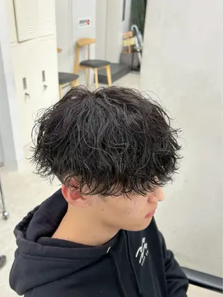 ショート パーマ メンズ 名古屋メンズパーマ /松井生のヘアスタイル