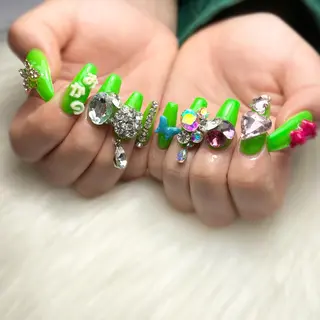 セミロング nail salon ROSA  Aのネイルデザイン