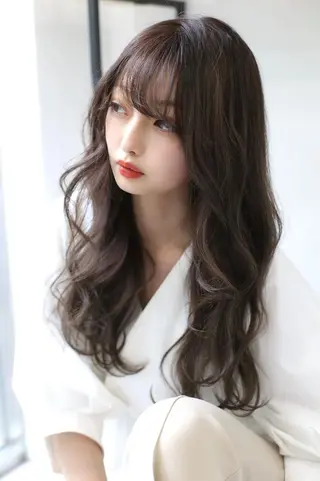 ロング ヘアアレンジ カラー 💎lino _by _ACNE💎 🧸のヘアスタイル