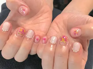 ネイル うるま市サロン Yuko Izawaのネイルデザイン