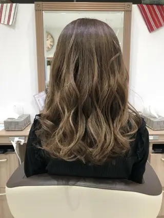 セミロング カラー 中村 和貴 ＜Ash津田沼＞のヘアスタイル