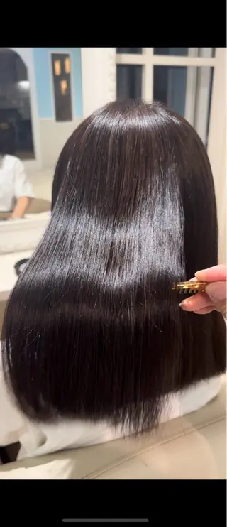 ロング Zina/髪質改善/ 縮毛矯正/谷内昇太のヘアスタイル