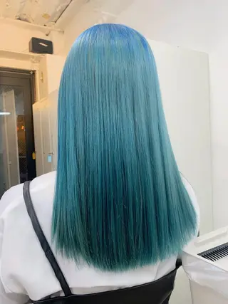 ロング カラー レイヤー/透明感 カラー🌿KANTAのヘアスタイル