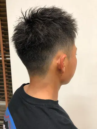 ショート カラー パーマ ヘアアレンジ メンズ ❣️倉敷❣️美髪 カラー能登一成のヘアスタイル