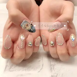 セミロング nail jaol池袋店所属・ネイルJaol 池袋のネイルデザイン