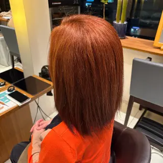 カラー 森田 玲央のヘアスタイル