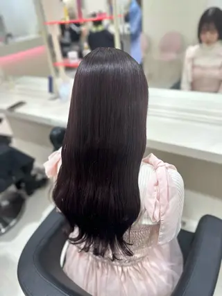ロング カラー ヘアアレンジ 🎀 yuuka🎀のヘアスタイル