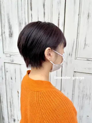 ショート カラー 中村咲月/髪質改善 /耳つぼジュエリーのヘアスタイル