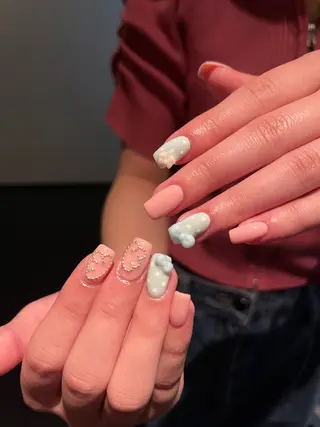 ネイル 波 なみのネイルデザイン