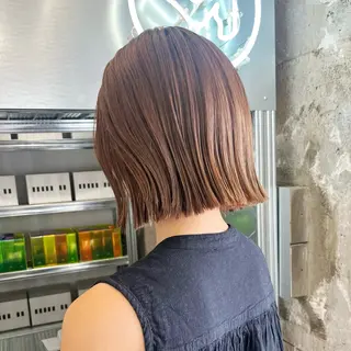 ミディアム カラー 佐藤さくら🌸ボブ/ レイヤーカットのヘアスタイル